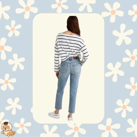 Madewell The Perfect Vintage Jean in Ellicott Wash, Sz 26 - Picture 3 of 15